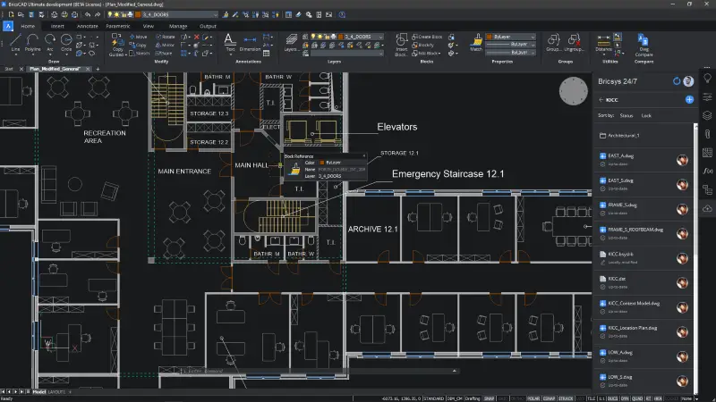 BricsCAD - screenshots